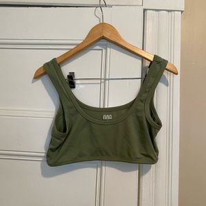 Celadon ARQ wide-strap bra